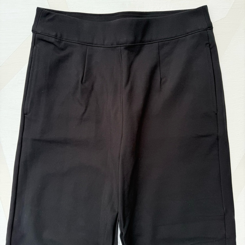 Soft Surroundings Soft Essential Ponte Wide Leg Pants Size S - Picture 2 of 6